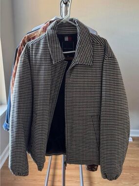 Tommy Hilfiger Houndstooth Men's Wool Jacket